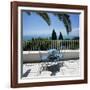 View over Bay of Tunis from Terrace of Dar Said Hotel, Sidi Bou Said, Tunisia, North Africa, Africa-Stuart Black-Framed Photographic Print