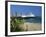 View over Beach and Pier, Eastbourne, East Sussex, England, United Kingdom, Europe-Stuart Black-Framed Photographic Print