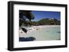 View over Beach, Cala Galdana, Menorca, Balearic Islands, Spain, Mediterranean-Stuart Black-Framed Photographic Print