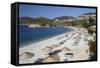 View over Beach, Kalkan, Lycia-Stuart Black-Framed Stretched Canvas