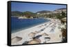 View over Beach, Kalkan, Lycia-Stuart Black-Framed Stretched Canvas