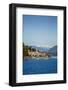 View over Belgirate, Lake Maggiore, Italian Lakes, Piedmont, Italy, Europe-Yadid Levy-Framed Photographic Print