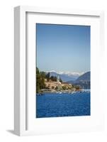 View over Belgirate, Lake Maggiore, Italian Lakes, Piedmont, Italy, Europe-Yadid Levy-Framed Photographic Print