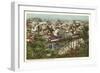 View over Bellevue Incline Plane, Cincinnati, Ohio-null-Framed Art Print