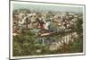 View over Bellevue Incline Plane, Cincinnati, Ohio-null-Mounted Art Print