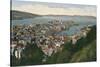 View over Bergen, Norway-null-Stretched Canvas