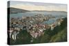 View over Bergen, Norway-null-Stretched Canvas