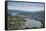 View over Boppard and the River Rhine from Vierseenblick, Rhine Valleyrhineland-Palatinate, Germany-Michael Runkel-Framed Stretched Canvas