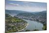 View over Boppard and the River Rhine from Vierseenblick, Rhine Valleyrhineland-Palatinate, Germany-Michael Runkel-Mounted Photographic Print