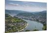 View over Boppard and the River Rhine from Vierseenblick, Rhine Valleyrhineland-Palatinate, Germany-Michael Runkel-Mounted Photographic Print
