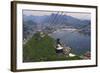 View over Botafogo and the Corcovado from the Sugar Loaf Mountain-Gabrielle and Michael Therin-Weise-Framed Photographic Print