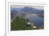 View over Botafogo and the Corcovado from the Sugar Loaf Mountain-Gabrielle and Michael Therin-Weise-Framed Photographic Print