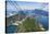 View over Botafogo and the Corcovado from the Sugar Loaf Mountain-Gabrielle and Michael Therin-Weise-Stretched Canvas