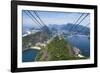 View over Botafogo and the Corcovado from the Sugar Loaf Mountain-Gabrielle and Michael Therin-Weise-Framed Photographic Print