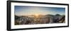 View over Botafogo towards the Sugarloaf Mountain at sunrise, Rio de Janeiro, Brazil, South America-Karol Kozlowski-Framed Photographic Print