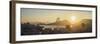 View over Botafogo towards the Sugarloaf Mountain at sunrise, Rio de Janeiro, Brazil, South America-Karol Kozlowski-Framed Photographic Print