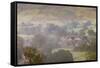 View over Burnsall, Yorkshire Dales National Park, Yorkshire, England, United Kingdom, Europe-Miles Ertman-Framed Stretched Canvas