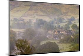 View over Burnsall, Yorkshire Dales National Park, Yorkshire, England, United Kingdom, Europe-Miles Ertman-Mounted Photographic Print