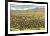 View over Business District, El Paso, Texas-null-Framed Premium Giclee Print