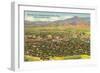 View over Business District, El Paso, Texas-null-Framed Art Print