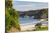 View over Butterfield Beach, Halfmoon Bay, Oban, Stewart Island, Southland, South Island, New Zeala-Ruth Tomlinson-Stretched Canvas