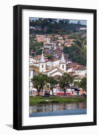 View over Cachoeira Near Salvador Da Bahia, Bahia, Brazil, South America-Michael Runkel-Framed Photographic Print