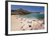 View over Cala Pregondo and Cala Pregonda-Stuart Black-Framed Photographic Print