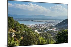View over Cap Haitien, Haiti, Caribbean, Central America-Michael Runkel-Mounted Photographic Print