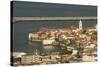 View over Casco Viejo, UNESCO World Heritage Site, Panama City, Panama, Central America-Michael Runkel-Stretched Canvas