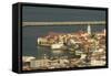 View over Casco Viejo, UNESCO World Heritage Site, Panama City, Panama, Central America-Michael Runkel-Framed Stretched Canvas