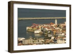 View over Casco Viejo, UNESCO World Heritage Site, Panama City, Panama, Central America-Michael Runkel-Framed Photographic Print