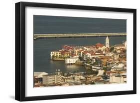 View over Casco Viejo, UNESCO World Heritage Site, Panama City, Panama, Central America-Michael Runkel-Framed Photographic Print