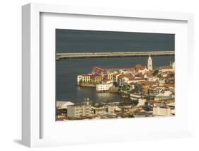 View over Casco Viejo, UNESCO World Heritage Site, Panama City, Panama, Central America-Michael Runkel-Framed Photographic Print