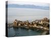 View over Castellammare Del Golfo, Sicily, Italy, Mediterranean, Europe-Levy Yadid-Stretched Canvas