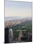 View over Central Park and the Upper West Side Skyline, Manhattan-Amanda Hall-Mounted Photographic Print