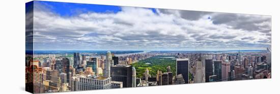 View over Central Park, Manhattan, New York City, New York, USA-null-Stretched Canvas