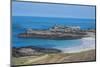 View over Chateau a L'Etoc (Chateau Le Toc) and Saye Beach-Michael Runkel-Mounted Photographic Print