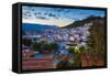 View over Chefchaouen, Morocco, North Africa-Neil Farrin-Framed Stretched Canvas