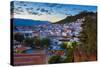 View over Chefchaouen, Morocco, North Africa-Neil Farrin-Stretched Canvas