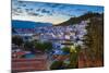 View over Chefchaouen, Morocco, North Africa-Neil Farrin-Mounted Photographic Print