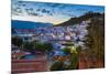 View over Chefchaouen, Morocco, North Africa-Neil Farrin-Mounted Photographic Print