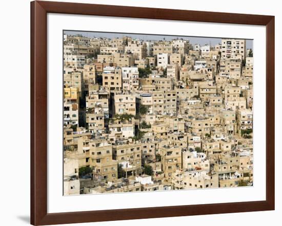 View over City, Amman, Jordan, Middle East-Tondini Nico-Framed Photographic Print