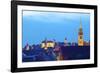 View over City at Sunset with St. Lorenz-Neil Farrin-Framed Photographic Print