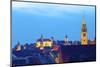 View over City at Sunset with St. Lorenz-Neil Farrin-Mounted Photographic Print