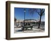 View over City from Miradouro de Sao Pedro de Alcantara, Bairro Alto, Lisbon, Portugal, Europe-Stuart Black-Framed Photographic Print