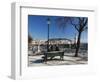 View over City from Miradouro de Sao Pedro de Alcantara, Bairro Alto, Lisbon, Portugal, Europe-Stuart Black-Framed Photographic Print