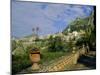 View Over City from the Public Gardens, Taormina, Sicily, Italy, Europe-Sheila Terry-Mounted Photographic Print