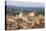 View over City Rooftops to Rolling Hills, the Basilica of San Francesco Prominent, Siena-Ruth Tomlinson-Stretched Canvas