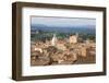 View over City Rooftops to Rolling Hills, the Basilica of San Francesco Prominent, Siena-Ruth Tomlinson-Framed Photographic Print