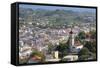 View over City Rooftops, Zakynthos Town, Zakynthos (Zante) (Zakinthos)-Ruth Tomlinson-Framed Stretched Canvas